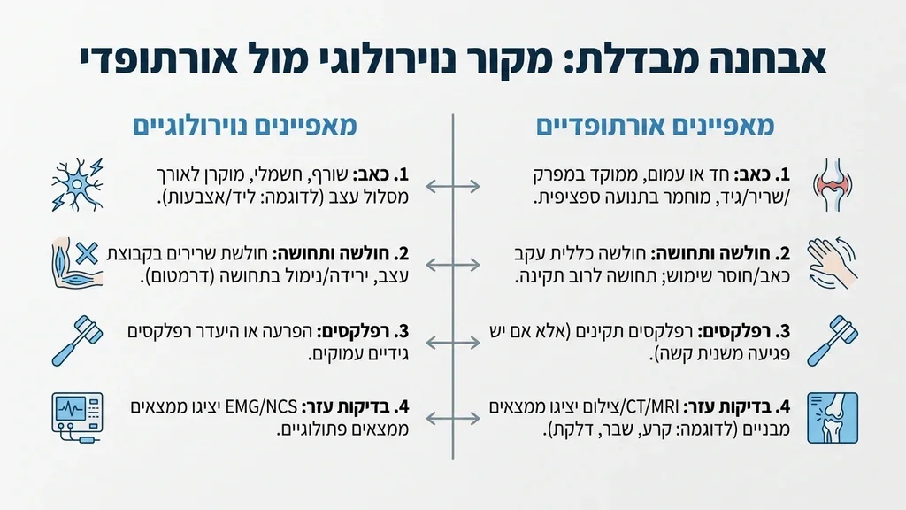בדיקת הדמיה מתקדמת לאבחון פגיעות בעצבים פריפריים